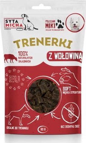 Skanėstas šunims Syta Micha Training Treats, jautiena, 0.08 kg