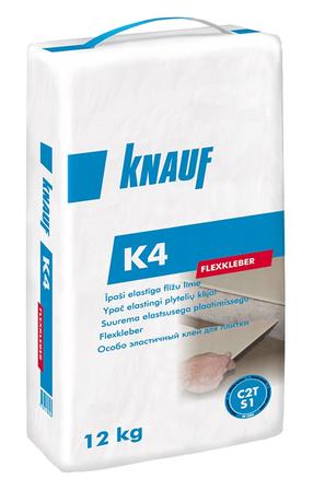 Клей для плитки Knauf K4 C2T S1, 12 кг