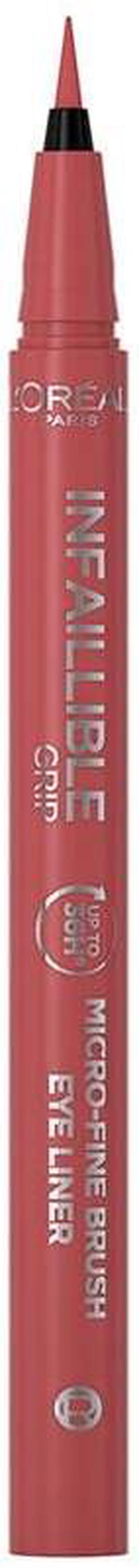 Acu laineris L’Oréal Paris Infaillible Grip 36H, 0.4 g, rozā krās. 03 ancient rose