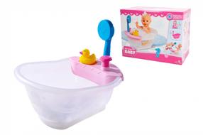 Набор аксессуаров для ванной комнаты Simba Baby, белый цв./розовый цв.