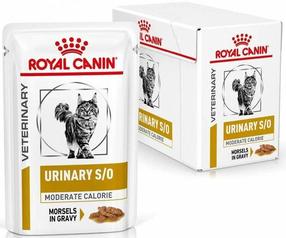 Šlapias kačių maistas Royal Canin Urinary S/O Moderate Calorie, 0.085 kg