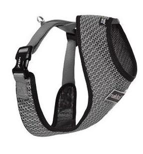 Petnešos šunims Rukka Comfort Air, pilka sp., 340 - 520 mm x 280 mm, M