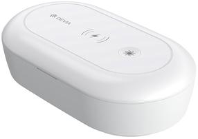 Sterilisaator - juhtmevaba laadija Devia, Qi Wireless, valge v.