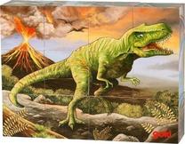 Dėlionė Goki Dinosaurs, įvairių spalvų, 12 vnt.