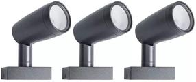 Savienojams āra apgaismojums Ledvance Wifi Smart+ AC26045, 15W, LED, IP65, tumši pelēka krās., 9 cm x 29.5 cm