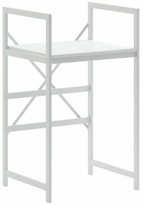 Skapis veļas mašīnai Kalune Design C7, balta krās., 60 cm x 70 cm x 116 cm