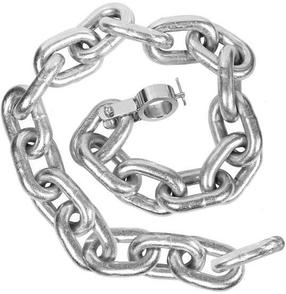 Аксессуары для тренировок, цепь HMS Bar Chain GR50, 157 см, 50 кг, 2 шт.