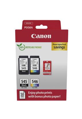 Tintes printeru kasetņu komplekts Canon 2 Pack Black, Color, daudzkrāsaina, 8 ml