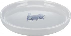 Миска для животного Trixie, 0.6 л, 13 см x 13 см, серый цв.
