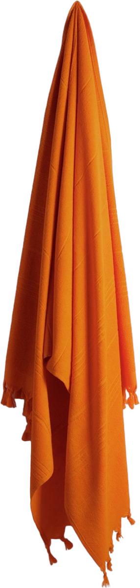 Pludmales dvielis Foutastic Monaco 192DCH1593, oranža krās., 180 cm x 95 cm
