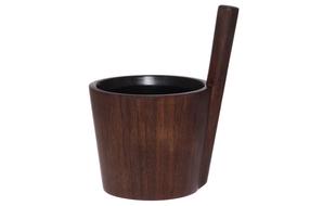 Saunos kubilas Rento Dark bamboo, bambukas, 5 l, 27 x 23.5 cm, ruda sp.