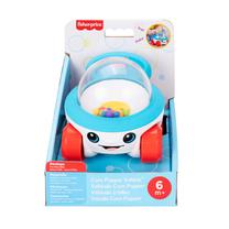 Stumiamas žaislas Mattel Fisher Price Corn Popper Vehicle, 9.4 cm, mėlyna sp./balta sp.
