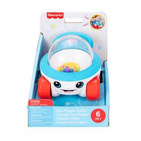 Stumjamās rotaļlietas Mattel Fisher Price Corn Popper Vehicle, 9.4 cm, zila krās./balta krās.