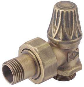 Leņķa vārsts Carlo Poletti Artistic 24-19, stūra, radiatoram, 1/2''