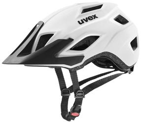 Dviratininkų šalmas universalus Uvex Access, balta sp./juoda sp., 57-61 cm