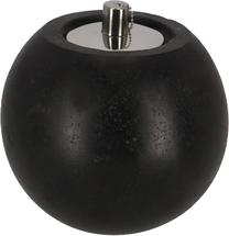 Aliejinis žibintas Esschert Design Fancy Flames Terrazzo L FF462, 19.1 cm/juoda sp.