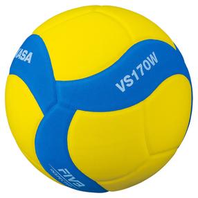 Võrkpall Mikasa VS170W, 5 suurus, sinine v./kollane v.
