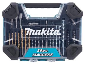 Antgalių ir grąžtų rinkinys Makita E-22573