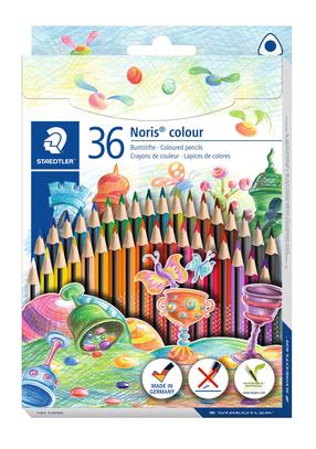 Värvipliiatsid Staedtler Noris Color, 36 tk