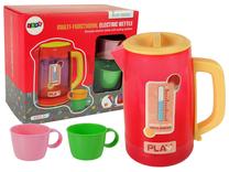Žaislinė buitinė technika, virdulys Multi-Functional Electric Kettle, rožinė sp.