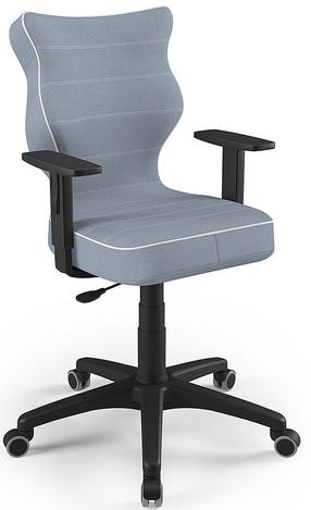 Vaikiška darbo kėdė Duo Size 5 JS06, 40 x 37.5 x 100 cm, mėlyna sp./juoda sp.