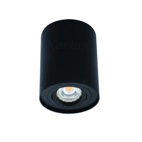 Lampa padziļinājums Kanlux Bord 22552, GU10, 1 x 25 W, bez abažūra / melna krās.
