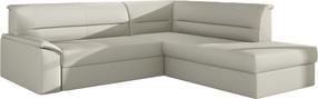 Kampinė sofa Elano Soft 33, šviesiai ruda sp., dešininė, 255 x 212 cm x 90 cm