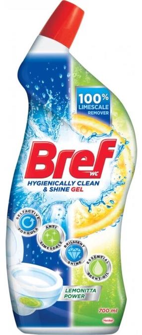 Чистящее средство для туалета Bref Active Lemon Power, 0.7 л