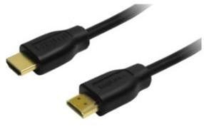 Laidas Logilink HDMI / HDMI HDMI 19 pin female, HDMI 19 pin male, 0.2 m, juoda sp.