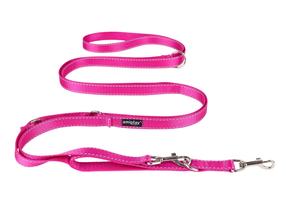 Reguleeritav rihm Amiplay Reflective 8in1, roosa v., S