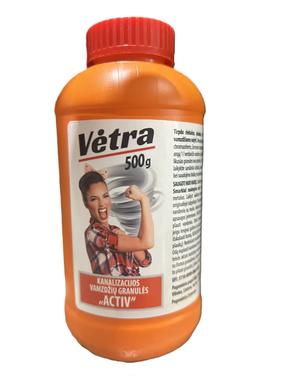 Kanalizacijos vamzdžių valiklis Vėtra Activ, 500 g