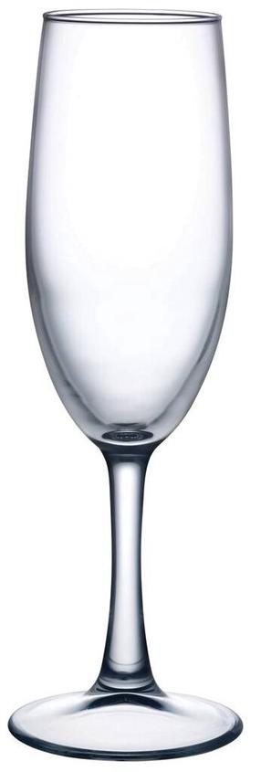 Šampano taurių komplektas Pasabahce Amber, stiklas, 0.2 l, 6 vnt.