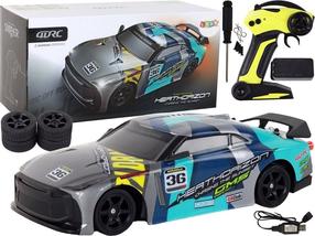 Pадиоуправляемый легкий автомобиль Lean Toys Heathorizon, 1:16, синий цв./серый цв.