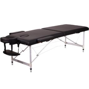 Masāžās galds Restpro ALU 2 L Juodas, 192 cm, 13 kg, melna krās.