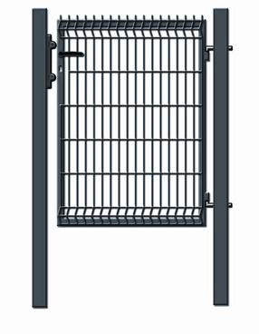 Varteliai segmentiniu užpildu Garden Center, 100 cm x 123 cm, pilka