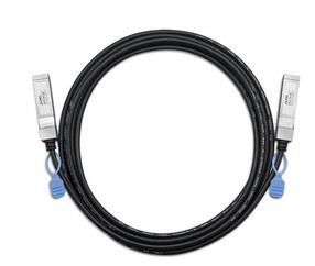 Сетевой кабель ZyXEL DAC10G-3M DAC10G-3M-ZZ0103F SFP+, SFP+, 3 м, черный цв.