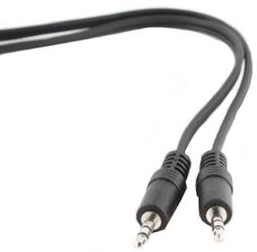 Laidas Gembird 3.5mm to 3.5mm Stereo Cable 3.5 mm stereo male, 3.5 mm male, 5 m, juoda sp.