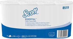 Tualetinis popierius Scott Essential, 2 sl, 8 vnt.