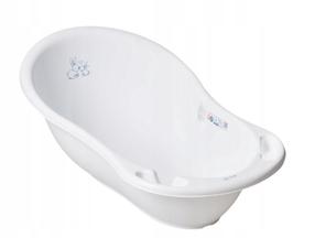 Детская ванночка Tega Bunny KR-004-103, белая, 86 см, 0+ мес, max 25kg