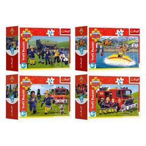 Пазл Trefl Fireman Sam 19762, 13 см x 20 см, 54 шт., (цвет/дизайн выбирается случайным образом)