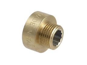 Starpuzmava TDM Brass 111, 3/4 collas – ārējā vītne / 1 colla – iekšējā vītne, 1" x 3/4"