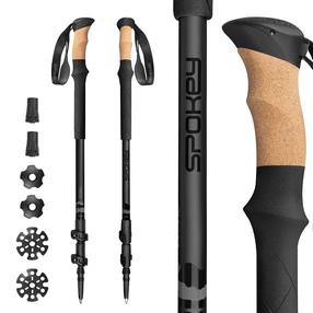 Šiaurietiško ėjimo lazdų komplektas Spokey Zodiac SPO 944817, 105 - 135 cm
