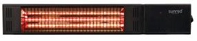Infraraudonųjų spindulių šildytuvas Sunred Fortuna Ultra Wall 1500W RDS-15W-B, 1.5 kW, Juoda sp.