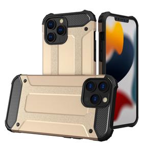 Чехол для телефона Hurtel Hybrid Armor, золотой цв., Apple