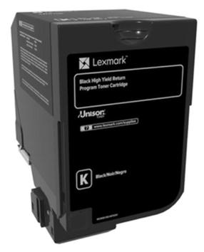 Toonerikassett Lexmark 74C2HK0/ 74C2HKE, must v.