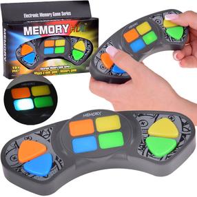 Elektroninis žaidimas Memory HDL, 15.5 cm, pilka sp.