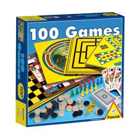 Lauamängude komplekt Piatnik 100 Games 780196, EE RUS