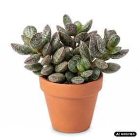 Augalas sukulentas Adromischus cooperii, 15 cm, ø8.5 cm