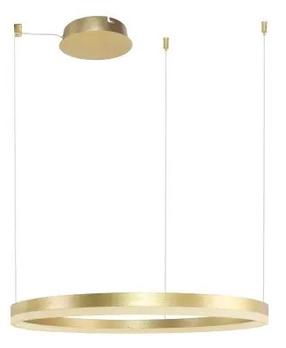 Šviestuvas kabinamas AZzardo Halo AZ4964, LED, 3000 °K, 1 x 55 W, balta sp. / aukso sp., 100 x 100 cm