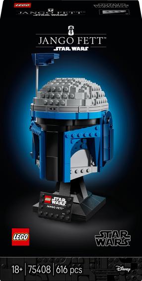 Konstruktors LEGO® Star Wars Jango Fett™ ķivere 75408, 616 gab.